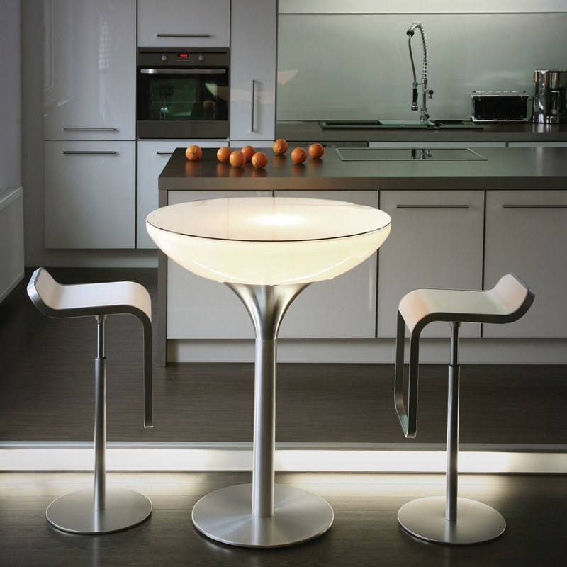 LED Stehtisch, beleuchteter Stehtisch, LED Tische, Tisch leuchete