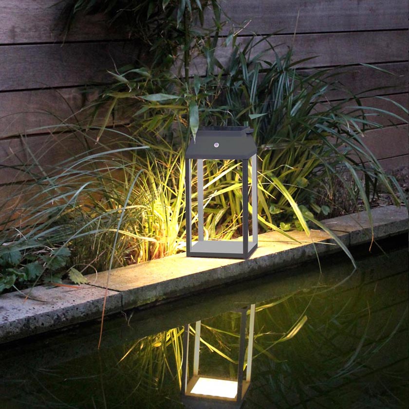Gartenlampe Solar und USBaufladbar, Solarlaterne LOUIS Moree.de