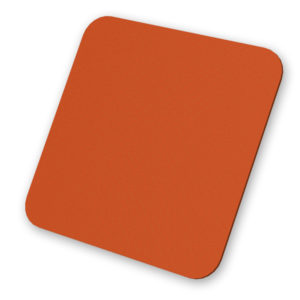 Coussin en feutre Orange