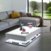Couchtisch beleuchtet, Couchtisch weiss, Wohnzimmertisch, LED Couchtisch, Couchtisch Stauraum, Couchtisch LED, Stauraum