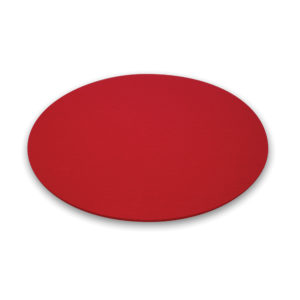 Coussin en feutre rouge