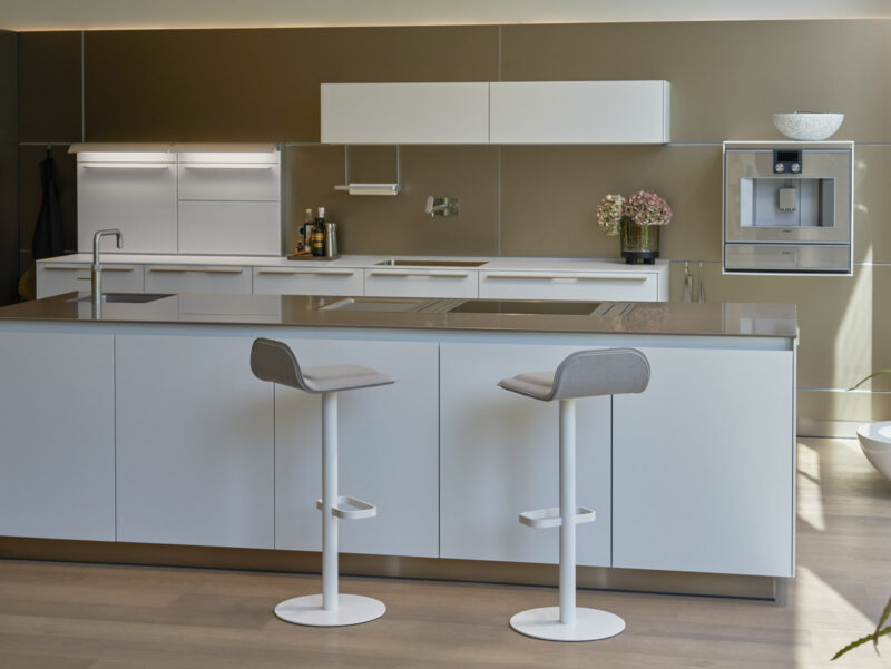Barhocker Küche, Barhocker, Barhocker Design, Barhocker gepolstert, Barhocker mit Lehne