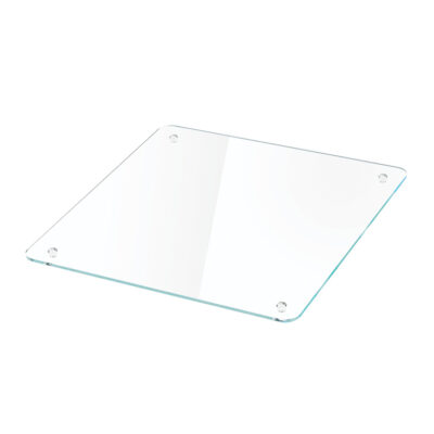 Glasplatten Eckig - 40 x 40 cm