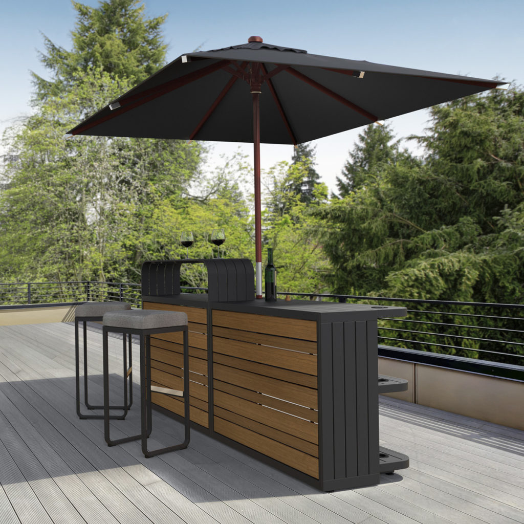 Outdoor Theke AIR in verschiedenen Konfirgurationen Moree.de