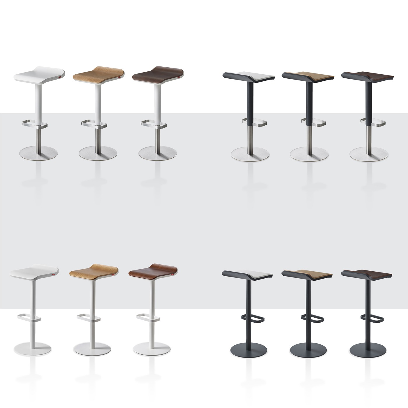 Bar stools for kitchen ED static or adjustable