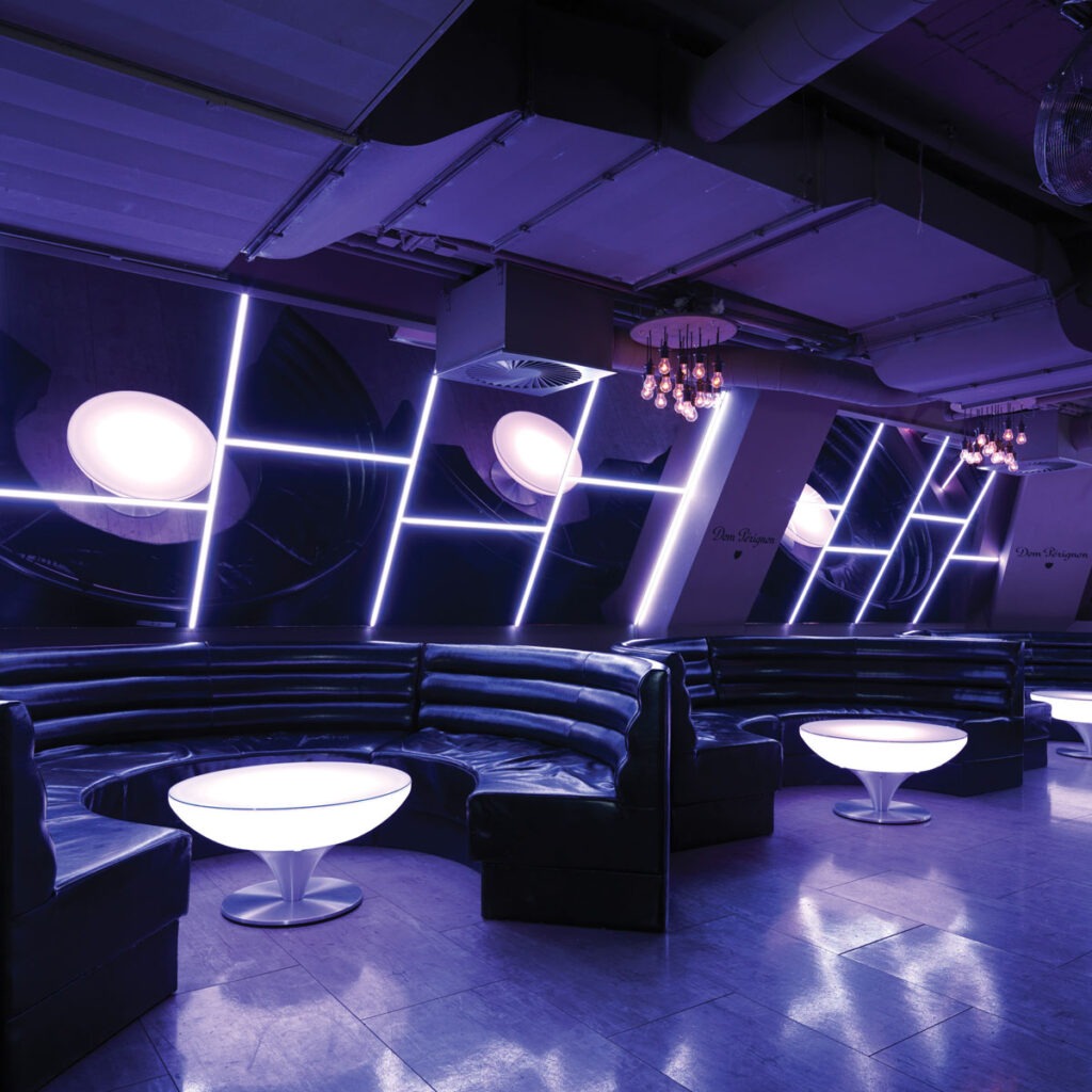 Moree Lounge 45 LED Accu Outdoor White x3 sq