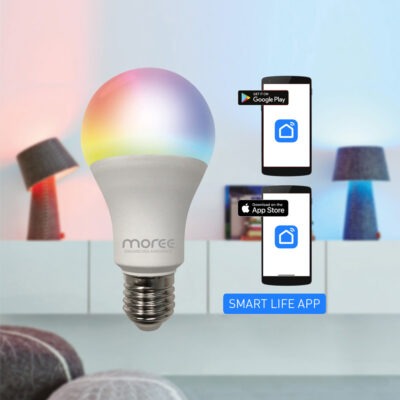 E27 LED Light Bulb 11W RGB CCT WLAN