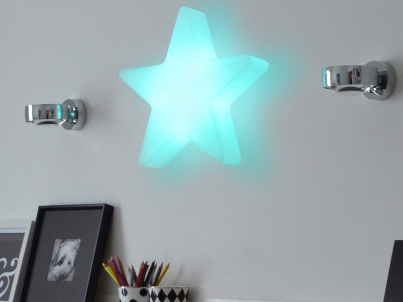 Moree lighting wall lamp overview - star 40 christmas star illuminated, led multicolor christmas star, outdoor lamp